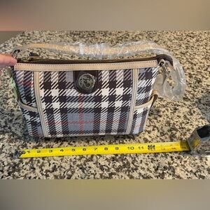 Spartina 449 Fall color Plaid Crossbody Bag